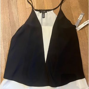 Brand new, Aqua (Bloomingdales), sleeveless polyester shirt